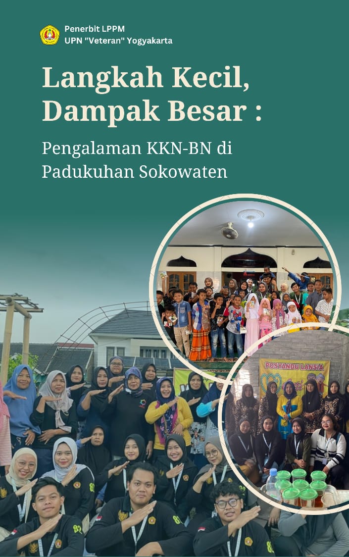 Cover Buku Langkah Kecil, Dampak Besar : Pengalaman KKN-BN di Padukuhan Sokowaten